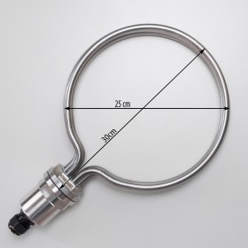 Round Heating Element for brewing, 25cm diameter, 5500W