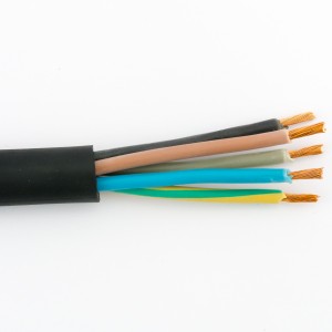 5x2.5mm² neoprene cable for heating element