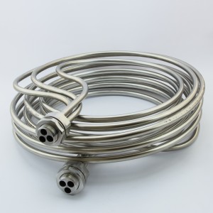High flow HERMS coil (3-way parallel)